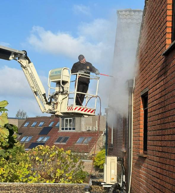 Gevel beschermen tegen vocht impregneren